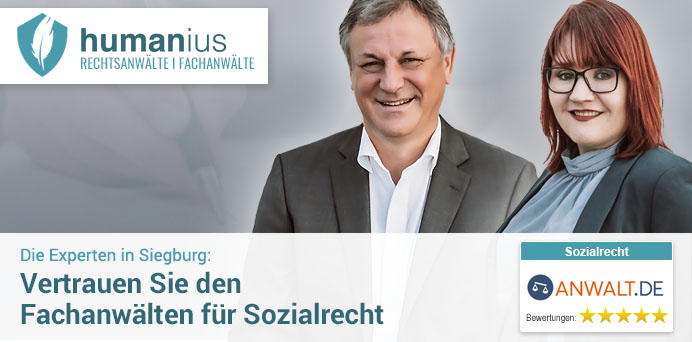Die Experten in Siegburg: Vertrauen Sie den Fachanwälten für Sozialrecht | humanius Rechtsanwälte | Fachanwälte